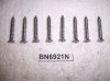 HEADLAMP BEZEL SCREWS 8 CHROME 69 FIREBIRD